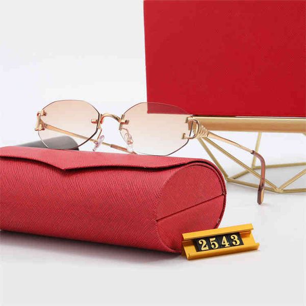 new fashion women's frameless metal sunglasses 2543 high-quality factory direct-sale optical shop, White;black
new fashion women's frameless metal sunglasses 2543 high-quality factory direct-sale optical shop, White;black