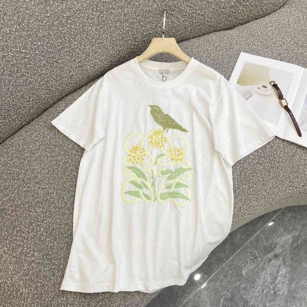 clothing spring and summer new luojiachao embroidered sparrow flower pattern casual slim round neck t-shirt for men and women outlet_lk4f, White;black
clothing spring and summer new luojiachao embroidered sparrow flower pattern casual slim round neck t-shirt for men and women outlet_lk4f, White;black