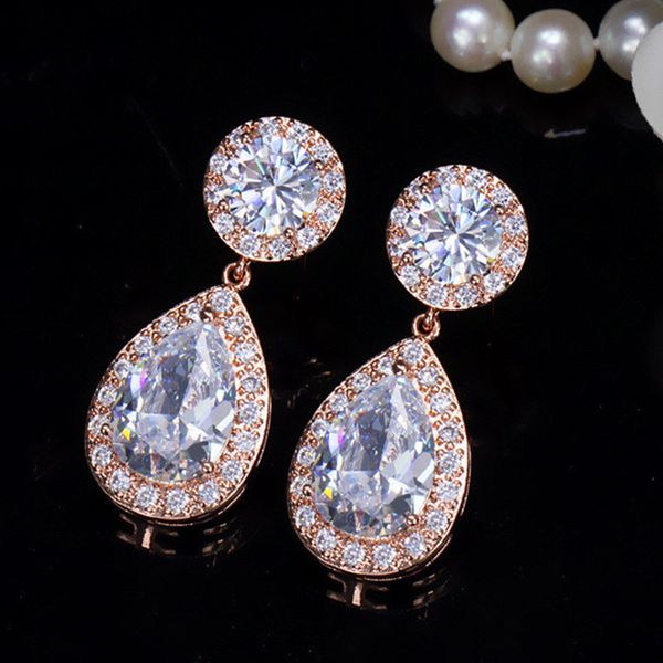 fashion high-end water drop designer earring woman party jewelry charm earrings white aaa cubic zirconia copper rose gold silver earring for, Golden
fashion high-end water drop designer earring woman party jewelry charm earrings white aaa cubic zirconia copper rose gold silver earring for, Golden