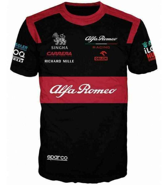 2022 spring summer t shirt new men's short sleeve for alfa romeo motorsport f1 team black red t-shirt car fan jerseys loose fashion ext, White;black
2022 spring summer t shirt new men's short sleeve for alfa romeo motorsport f1 team black red t-shirt car fan jerseys loose fashion ext, White;black