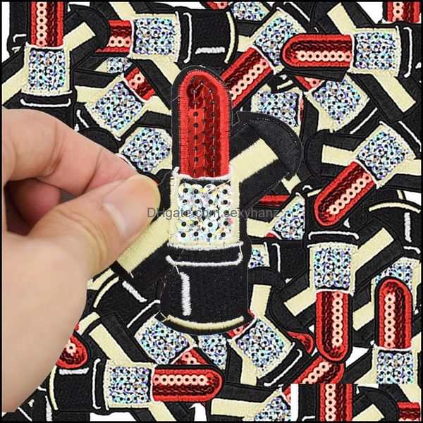 sewing notions tools apparel diy sequined lipstickses for clothing iron embroidered applique ones accessories badge on clothes drop delive, Black
sewing notions tools apparel diy sequined lipstickses for clothing iron embroidered applique ones accessories badge on clothes drop delive, Black