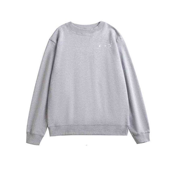 men's hoodies sweatshirts autumn winter high version off taped embroidered round neck sweater for men and women, Black
men's hoodies sweatshirts autumn winter high version off taped embroidered round neck sweater for men and women, Black