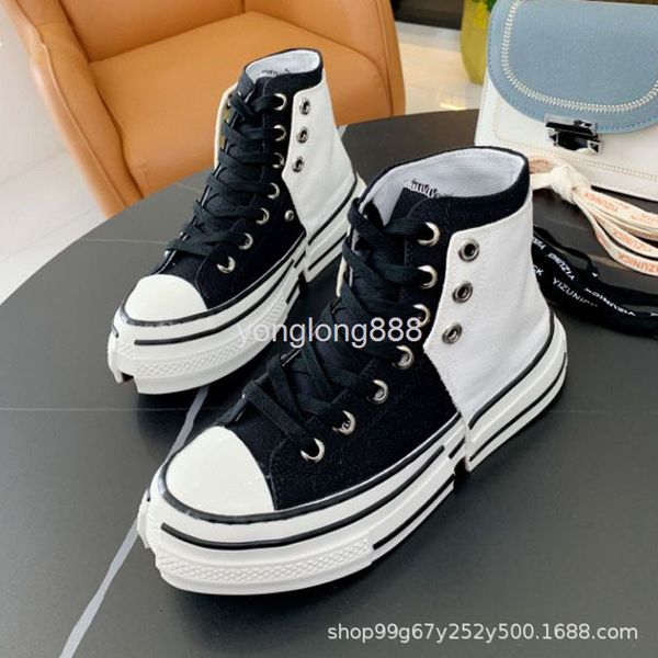 dress shoes spring korean high canvas shoes women's college style black-and-white student white
dress shoes spring korean high canvas shoes women's college style black-and-white student white