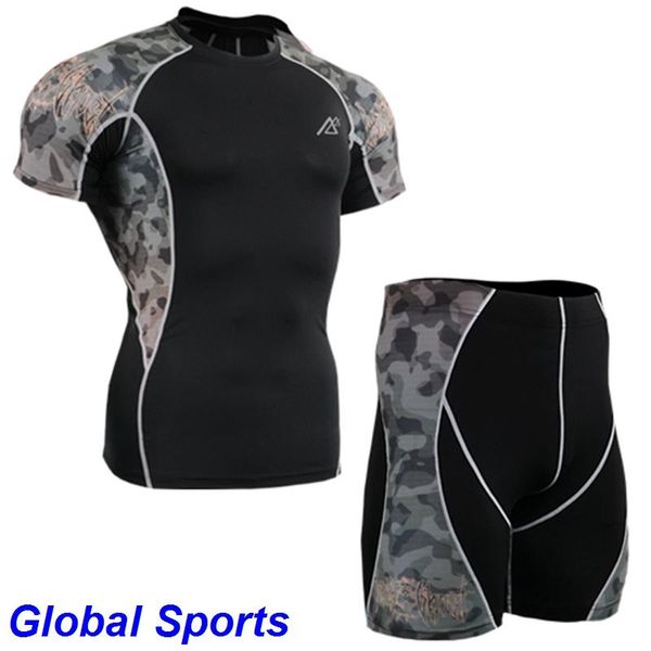 men's tracksuits men's tracksuits running set men compression skin tights shorts gym sport suit high quality, Gray
men's tracksuits men's tracksuits running set men compression skin tights shorts gym sport suit high quality, Gray