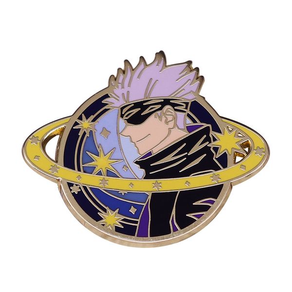 japanese anime icons manga jujutsu kaisen enamel lapel pin badge pins hats backpack decoration jewelry accessories gifts anime s015, Blue 
japanese anime icons manga jujutsu kaisen enamel lapel pin badge pins hats backpack decoration jewelry accessories gifts anime s015, Blue