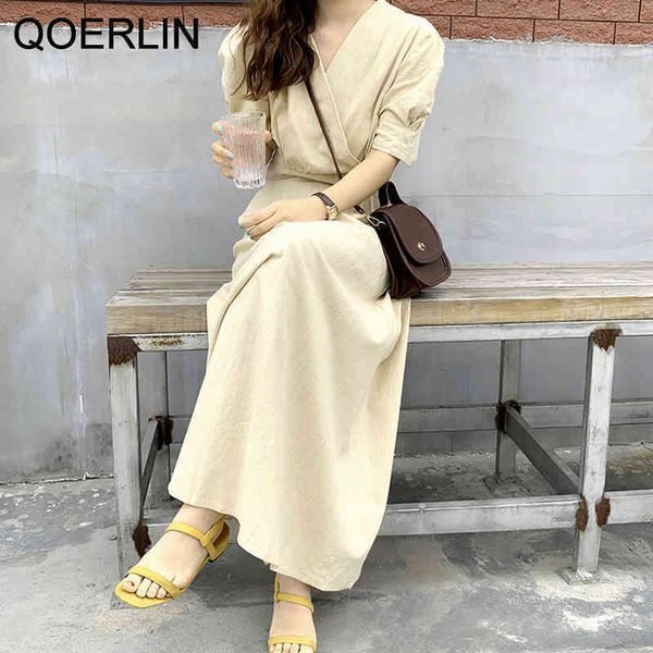 qoerlin chic style korean simple elegant retro vneck lantern sleeve slim dress solid high waist puff sleeve long maxi dress 210412, Black;gray
qoerlin chic style korean simple elegant retro vneck lantern sleeve slim dress solid high waist puff sleeve long maxi dress 210412, Black;gray