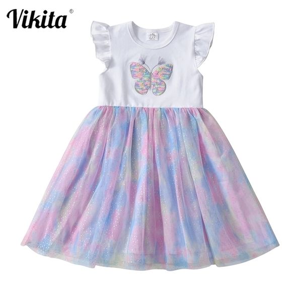 vikita girls butterfly dresses kids sequins costumes children flare sleeve vestidos toddler colorful dress summer clothing 220426, Red;yellow
vikita girls butterfly dresses kids sequins costumes children flare sleeve vestidos toddler colorful dress summer clothing 220426, Red;yellow
