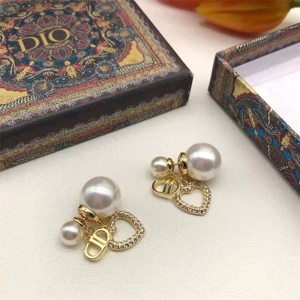55% off jewelry clearance 2022 heart-shaped rhinestone pearl fashion plated 18k gold 925 silver needle earrings female, Golden 
55% off jewelry clearance 2022 heart-shaped rhinestone pearl fashion plated 18k gold 925 silver needle earrings female, Golden