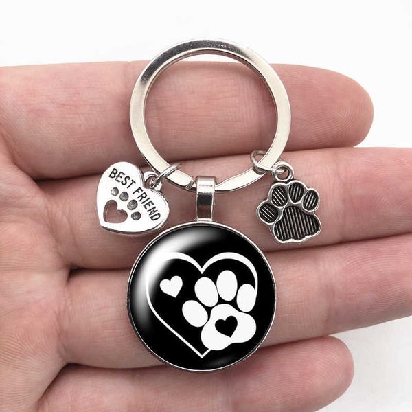 keychains love cat pet footprints dogs glass cabochon keychain bag car key chain ring holder charms for men women gifts, Silver
keychains love cat pet footprints dogs glass cabochon keychain bag car key chain ring holder charms for men women gifts, Silver