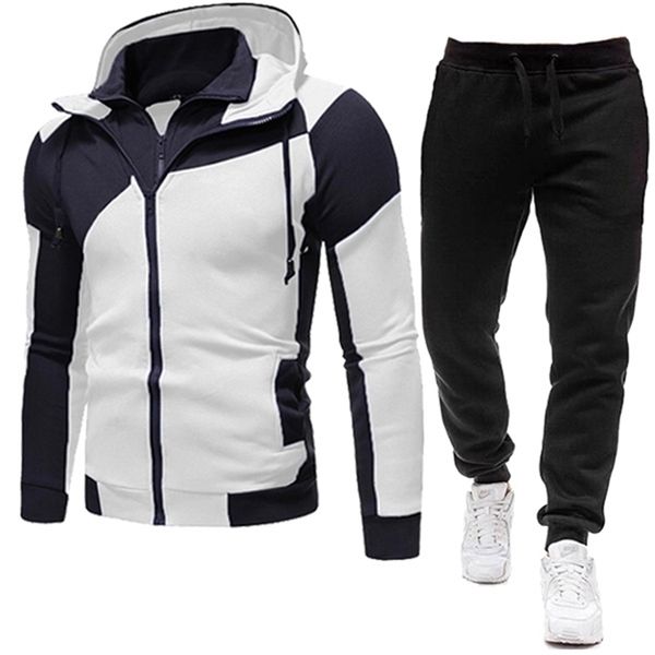 brand men clothing sets tracksuit 2 piece sets hoodiespants men's sweater set sports suit streetswear jackets 201128, Gray
brand men clothing sets tracksuit 2 piece sets hoodiespants men's sweater set sports suit streetswear jackets 201128, Gray