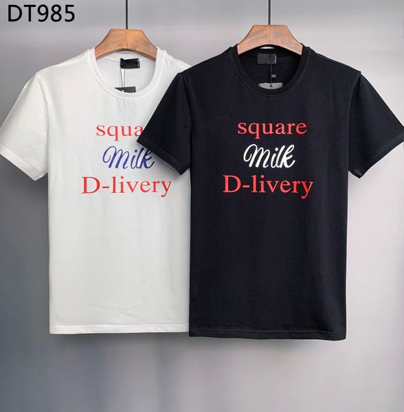 dsq men's cotton short-sleeved t-shirt simple round neck letter printing embroidery summer breathable men's and women's shir, White;black
dsq men's cotton short-sleeved t-shirt simple round neck letter printing embroidery summer breathable men's and women's shir, White;black