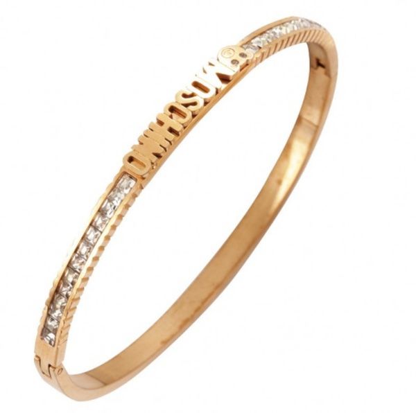 titanium steel four-leaf clover atmospheric simple fashion rose gold ornaments decorative accessories fashionable women bracelet, Golden;silver
titanium steel four-leaf clover atmospheric simple fashion rose gold ornaments decorative accessories fashionable women bracelet, Golden;silver