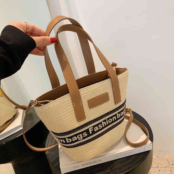 2022 factory wholesale new straw female summer new fashion one shoulder slant net red leisure portable bucket bag qt73
2022 factory wholesale new straw female summer new fashion one shoulder slant net red leisure portable bucket bag qt73