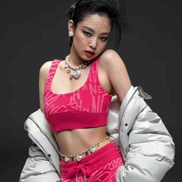 women's tanks & camis xiaoxiangfeng cashmere vest women's suspender jinzhini star same casual knitting wool navel exposed ultra sh, White