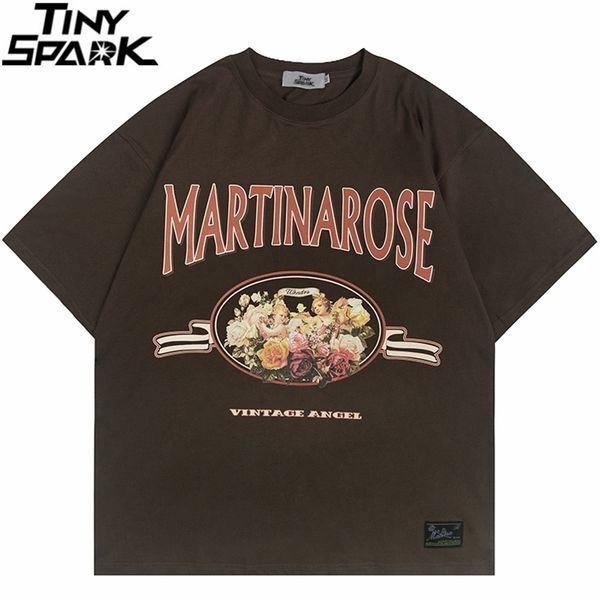 men hip hop tshirt streetwear harajuku children flower printed t shirt cotton casual summer short sleeve tshirt tees 220608, White;black
men hip hop tshirt streetwear harajuku children flower printed t shirt cotton casual summer short sleeve tshirt tees 220608, White;black
