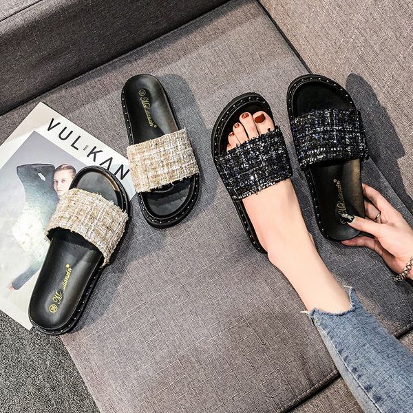 classic style slippers for women summer wear thick bottom 2022 new internet celebrity fashion all-match large size 41-43 personality ins fas, Black
classic style slippers for women summer wear thick bottom 2022 new internet celebrity fashion all-match large size 41-43 personality ins fas, Black