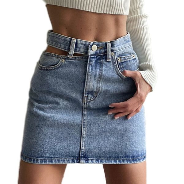 skirts ardm hollow out washed denim skirt woman high waist asymmetric button short female fashionable streetwear summer, Black
skirts ardm hollow out washed denim skirt woman high waist asymmetric button short female fashionable streetwear summer, Black