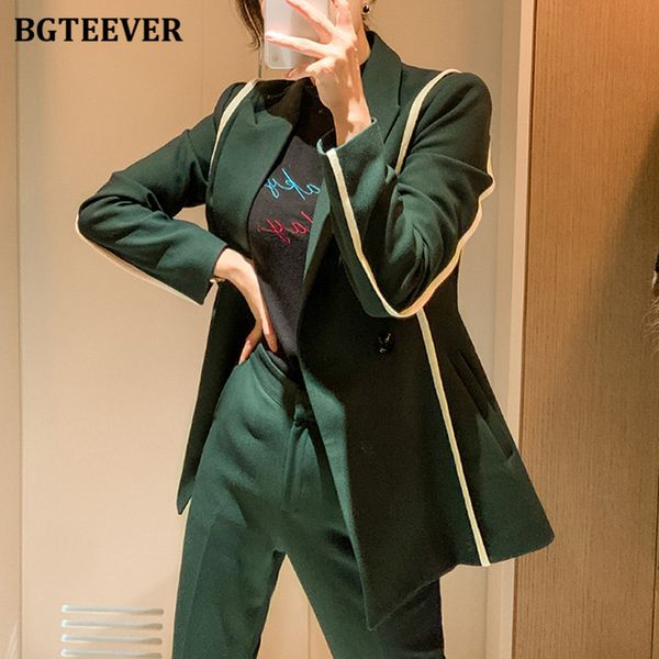 elegant women 2 pieces blazer set slim single button suit jacket & pencil pants 2021 spring patchwork female pant suits, White
elegant women 2 pieces blazer set slim single button suit jacket & pencil pants 2021 spring patchwork female pant suits, White