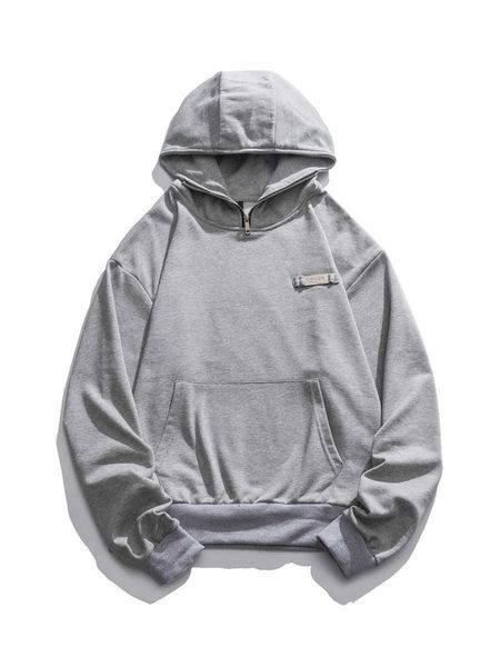 men's hoodies american heavy hooded men's 2022 new casual loose spring and autumn gray high street couple solid color kan ye, Black
men's hoodies american heavy hooded men's 2022 new casual loose spring and autumn gray high street couple solid color kan ye, Black