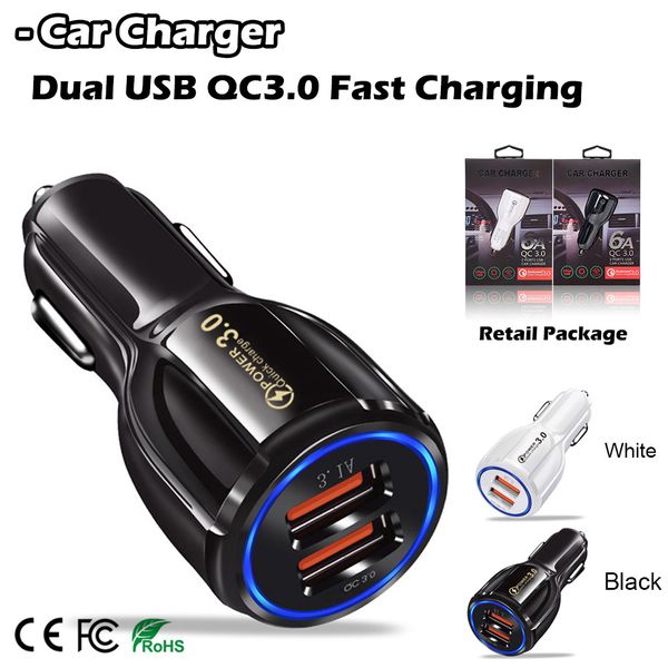 qc3.0 dual usb car charger fast charging power adapter for iphone samsung huawei lg with retail package
qc3.0 dual usb car charger fast charging power adapter for iphone samsung huawei lg with retail package