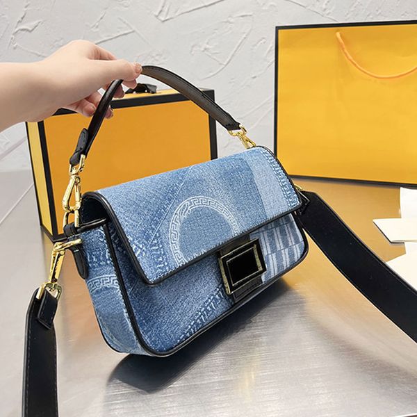 denim blue baguette bag tote shopping bags large capacity handbags purse women cross body wallet interior zipper pocket removable shoulder s
denim blue baguette bag tote shopping bags large capacity handbags purse women cross body wallet interior zipper pocket removable shoulder s