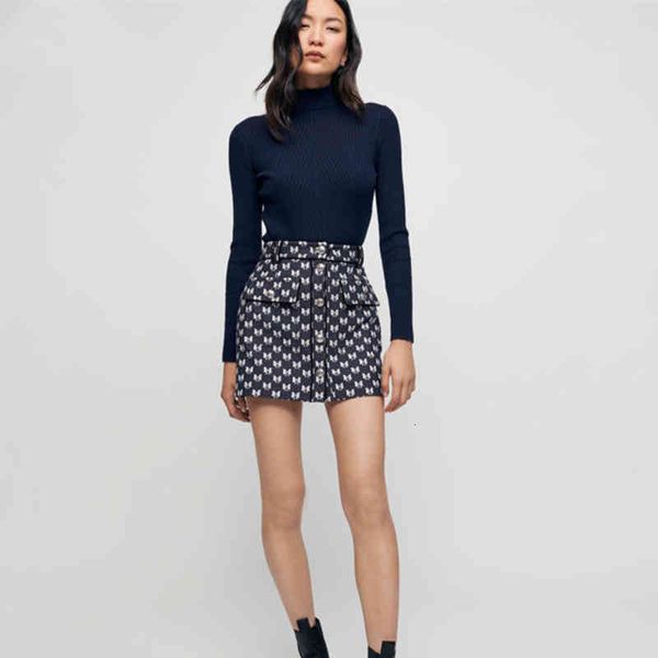 skirts fadan m family autumn winter women's bow print double pocket metal button skirt, Black
skirts fadan m family autumn winter women's bow print double pocket metal button skirt, Black