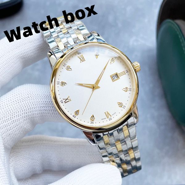 luxury women's mens/womens fashion 41mm watches automatic mechanical 40mm designer women log watch 316l stainless steel brand men wrist, Slivery;brown
luxury women's mens/womens fashion 41mm watches automatic mechanical 40mm designer women log watch 316l stainless steel brand men wrist, Slivery;brown