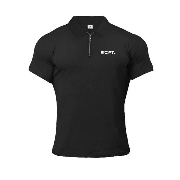 men's polos muscleguys shirt men sports short sleeve t-shirt cotton slim fit fashion compression clothing fitness, White;black
men's polos muscleguys shirt men sports short sleeve t-shirt cotton slim fit fashion compression clothing fitness, White;black