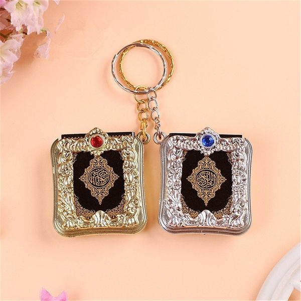 gold color mini arabic quran islamic keychain real paper can read pendant keyring fashion religious jewelry a345 220622, Silver
gold color mini arabic quran islamic keychain real paper can read pendant keyring fashion religious jewelry a345 220622, Silver
