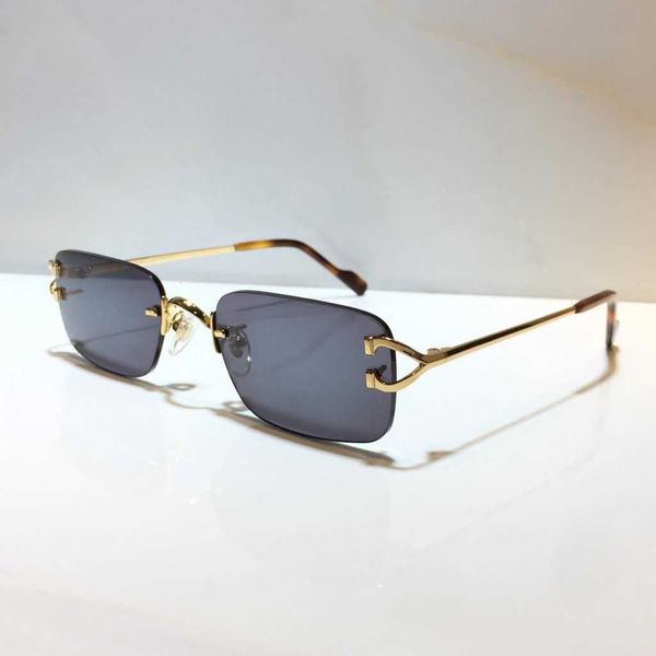 2452234 sunglasses summer for men style and women anti-ultraviolet retro plate metal frameless fashion eyeglasses random box, White;black
2452234 sunglasses summer for men style and women anti-ultraviolet retro plate metal frameless fashion eyeglasses random box, White;black