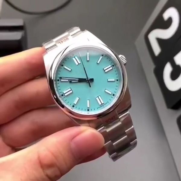 mens watch automatic mechanical wrist watches stainless steel strap military president watch ice blue dial 40mm, Slivery;brown
mens watch automatic mechanical wrist watches stainless steel strap military president watch ice blue dial 40mm, Slivery;brown