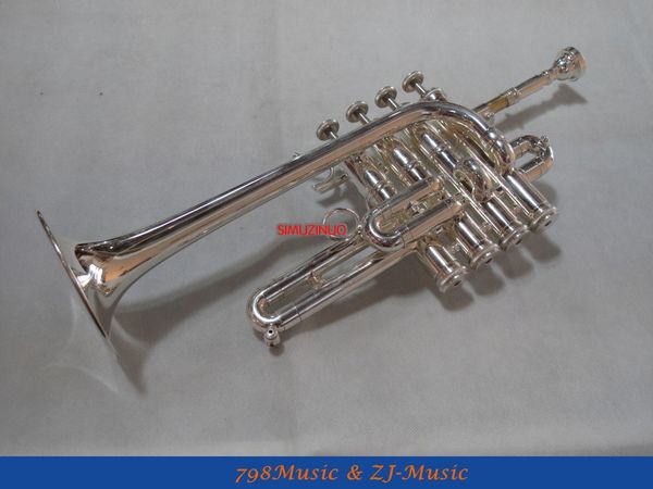 new silver plated piccolo trumpet bb/a horn 4 monel valves with case
new silver plated piccolo trumpet bb/a horn 4 monel valves with case