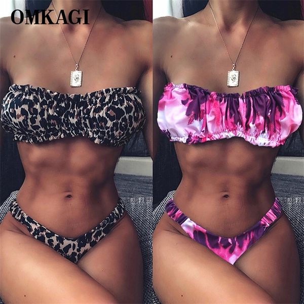 omkagi bandeau swimsuit female solid leopard swimwear women swimsuit high cut bikini bathing suit biquinis bikini 2020 lj200825, White;black
omkagi bandeau swimsuit female solid leopard swimwear women swimsuit high cut bikini bathing suit biquinis bikini 2020 lj200825, White;black