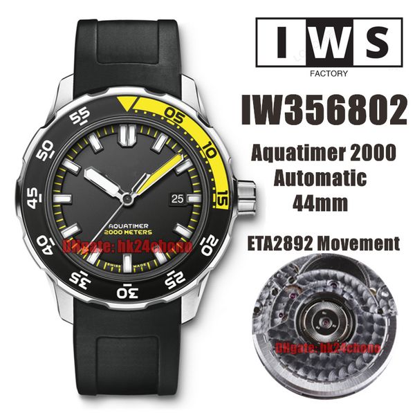 iwsf watches 44mm aquatimer 2000 stainless steel eta cal.2892 automatic mens watch 356802 black dial rubber strap gents wristwatches, Slivery;brown
iwsf watches 44mm aquatimer 2000 stainless steel eta cal.2892 automatic mens watch 356802 black dial rubber strap gents wristwatches, Slivery;brown