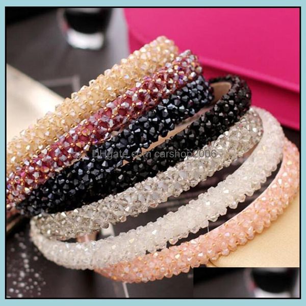 headbands hair jewelry mticolor crystal glass headband fashion handmade band for women girls accessories hairband drop delivery 2021 zbnfm, Silver
headbands hair jewelry mticolor crystal glass headband fashion handmade band for women girls accessories hairband drop delivery 2021 zbnfm, Silver