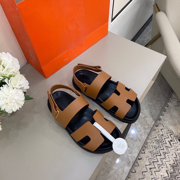 2022 fashion sandals genuine leather h women's slippers summer luxury flat ladies beach sandals party wedding 0430, Black
2022 fashion sandals genuine leather h women's slippers summer luxury flat ladies beach sandals party wedding 0430, Black
