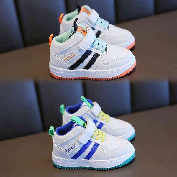 spring autumn children sport shos pu waterproof running boys girls high sneakers kids fashion pink white shoes g220422, Black;red
spring autumn children sport shos pu waterproof running boys girls high sneakers kids fashion pink white shoes g220422, Black;red