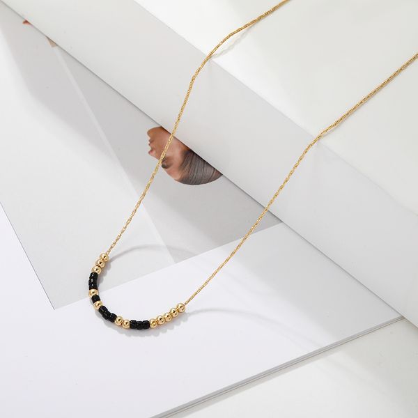 new style selling personalized moss code necklace couple versatile simple clavicle chain pendant necklace with card, Silver
new style selling personalized moss code necklace couple versatile simple clavicle chain pendant necklace with card, Silver