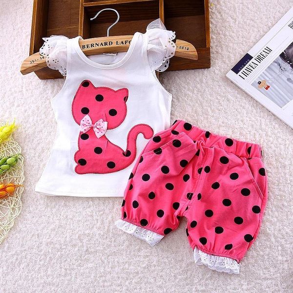 summer baby girls clothes clothing sets cartoon pattern shorts cotton kids outfits, White
summer baby girls clothes clothing sets cartoon pattern shorts cotton kids outfits, White