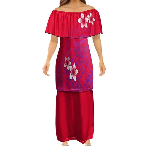 fashion women bodycon dresses samoan off shoulder ruffle puletasi polynesian traditional tribal design dress couples dress 220706, White
fashion women bodycon dresses samoan off shoulder ruffle puletasi polynesian traditional tribal design dress couples dress 220706, White