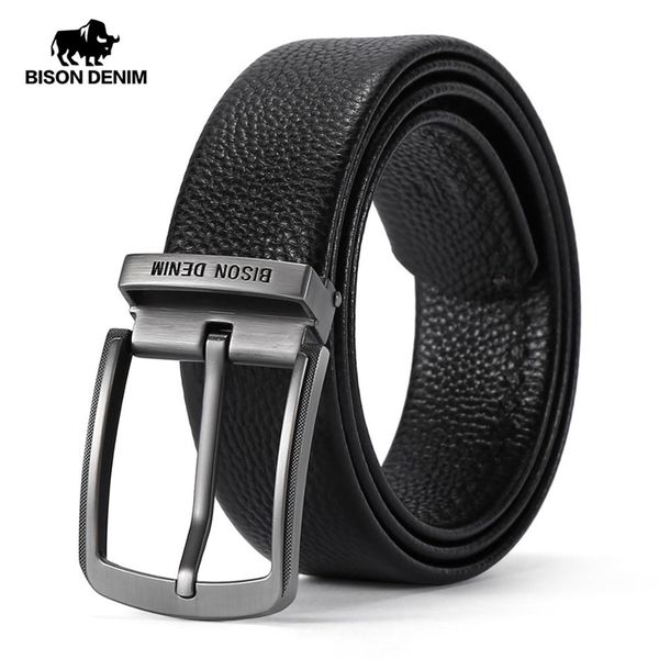 bison denim genuine leather alloy pin buckle luxury brand strap belt for men vintage designer n71625 220318, Black;brown
bison denim genuine leather alloy pin buckle luxury brand strap belt for men vintage designer n71625 220318, Black;brown