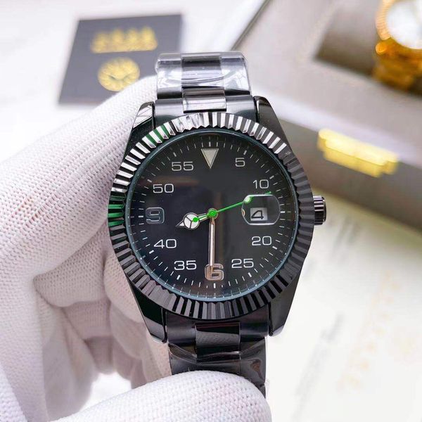 watches man classic log quartz movement 40mm luminous waterproof sports designer watch ceramic dial stainless steel folding strap, Silver
watches man classic log quartz movement 40mm luminous waterproof sports designer watch ceramic dial stainless steel folding strap, Silver