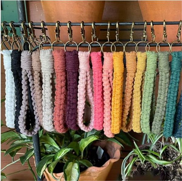 macrame wristlet keychain lanyard braided key fob strap lobster claw boho keychain teacher gift wholesale, Red;brown
macrame wristlet keychain lanyard braided key fob strap lobster claw boho keychain teacher gift wholesale, Red;brown