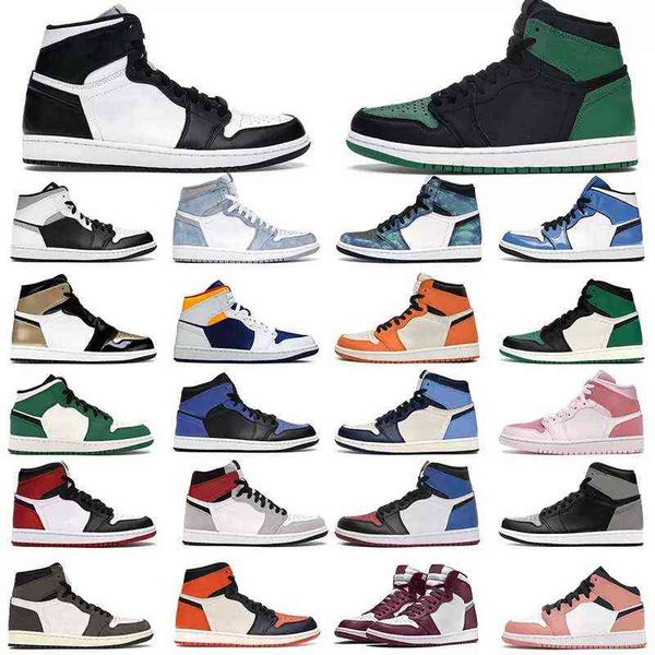 1s jumpman outdoor shoes high og mid 1 men women black white cactus jack banned silver toe rust pink pine green prototype trainers
1s jumpman outdoor shoes high og mid 1 men women black white cactus jack banned silver toe rust pink pine green prototype trainers