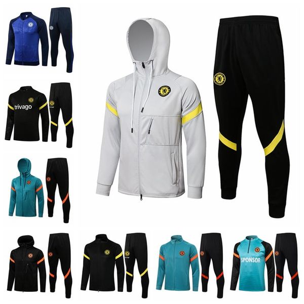 21 22 chelse full zipper jacket tracksuits lukaku werner survetement training suit soccer havertz ziyech football tracksuit joggin274w, Gray
21 22 chelse full zipper jacket tracksuits lukaku werner survetement training suit soccer havertz ziyech football tracksuit joggin274w, Gray