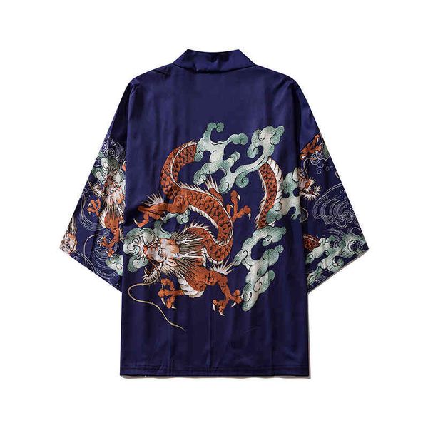 men's casual shirts chinese style 3d longteng printed seven sleeve daopao shirt couple casual loose sunscreen thin coat axh7, White;black
men's casual shirts chinese style 3d longteng printed seven sleeve daopao shirt couple casual loose sunscreen thin coat axh7, White;black