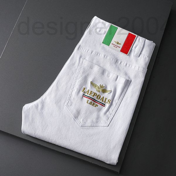 men's jeans designer korean version 2021 autumn and winter high-end fashion brand jeans men's elastic slim fit embroidered small l, Blue
men's jeans designer korean version 2021 autumn and winter high-end fashion brand jeans men's elastic slim fit embroidered small l, Blue