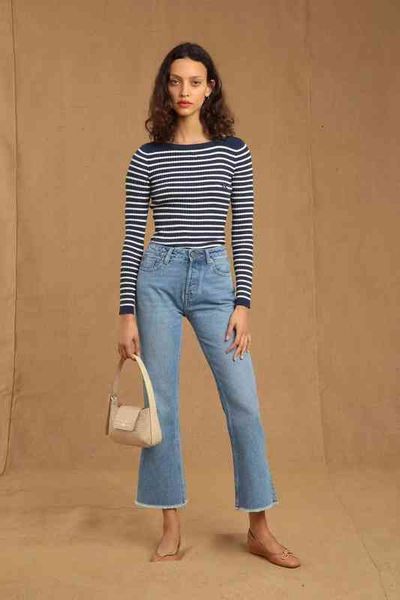 women's jeans legal system ro spring and summer classic raw edge nine point micro pull jeans for women, Blue
women's jeans legal system ro spring and summer classic raw edge nine point micro pull jeans for women, Blue
