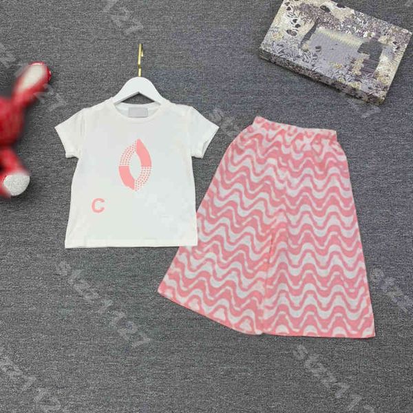 designer baby girl skirt shirt two piece pants set simple short sleeve cotton t-shirt wide leg pants logo ch..el brand kids clothes a1, White
designer baby girl skirt shirt two piece pants set simple short sleeve cotton t-shirt wide leg pants logo ch..el brand kids clothes a1, White