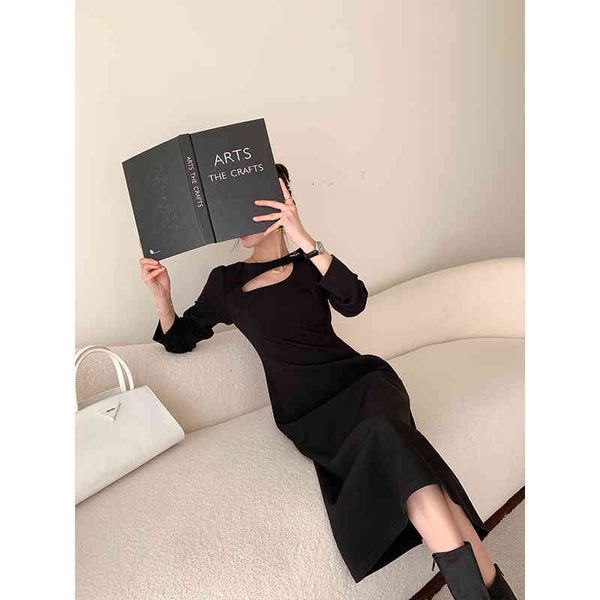 casual dresses 2022 women's spring and summer thin bow medium length dress heart ringing temperament solid color women dtkz, Black;gray
casual dresses 2022 women's spring and summer thin bow medium length dress heart ringing temperament solid color women dtkz, Black;gray